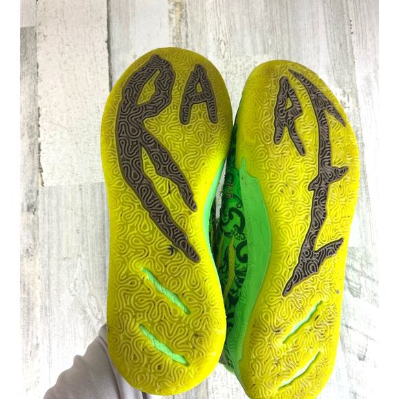 PUMA x LaMelo Ball MB.03 LaFrance Mens 11 Green Basketball Sneakers Athletic - Picture 8 of 10